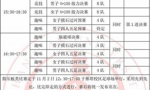 石家庄市运会赛程安排-石家庄市运会赛程安排表